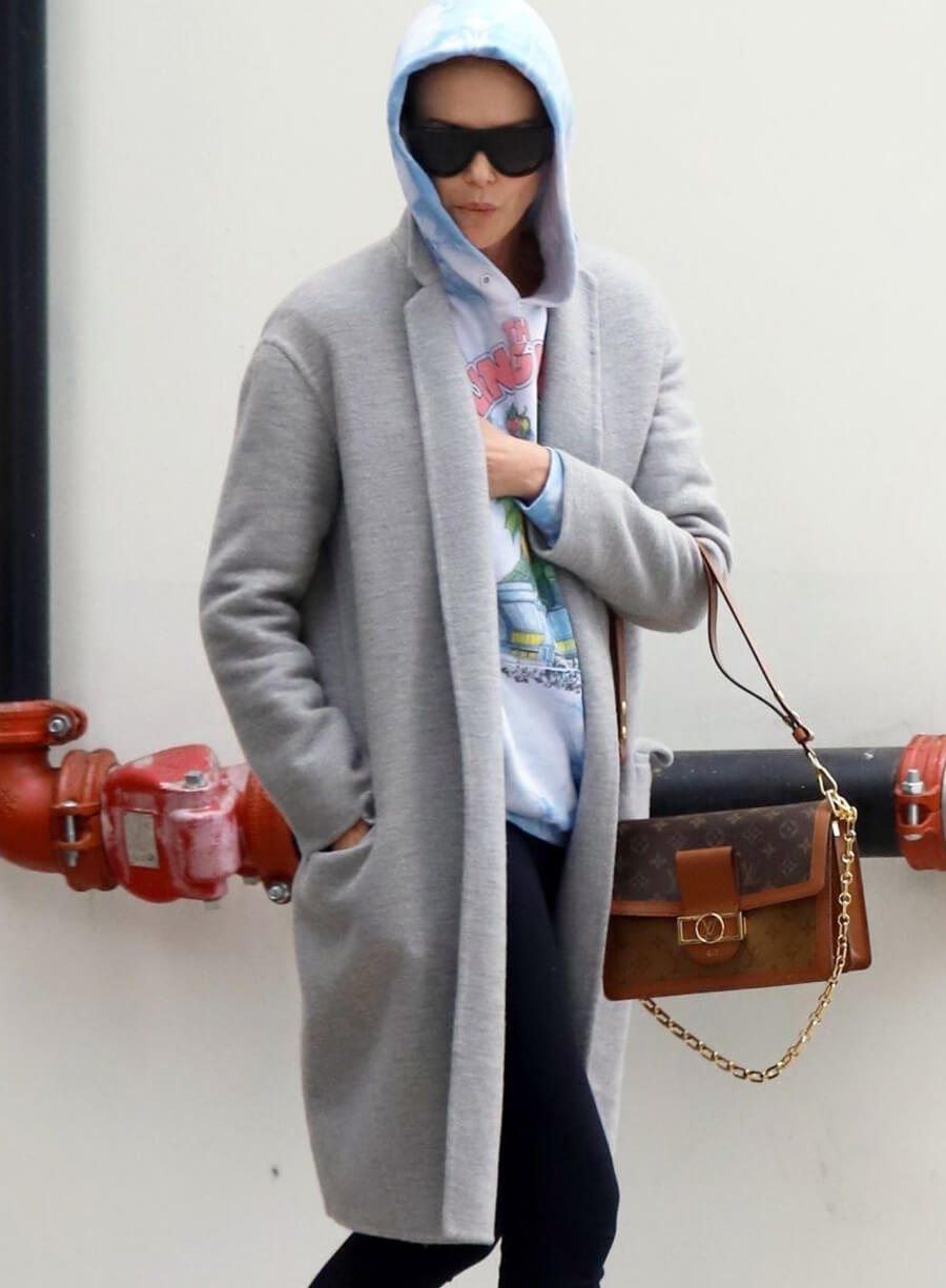 Harpoon Charlize Theron Inspired Grey Coat