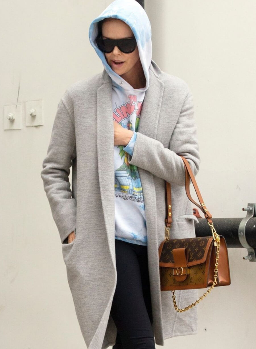 Harpoon Charlize Theron Inspired Grey Coat