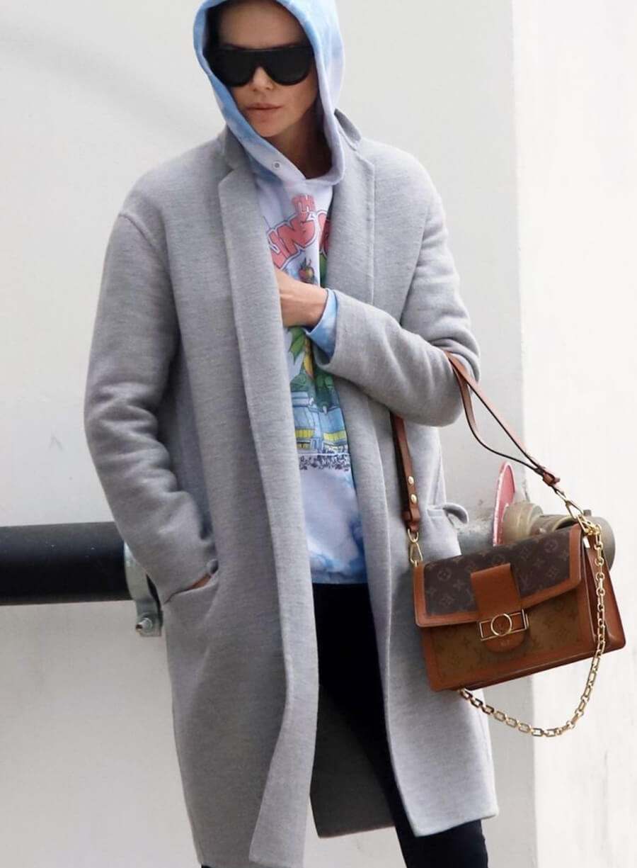 Harpoon Charlize Theron Inspired Grey Coat