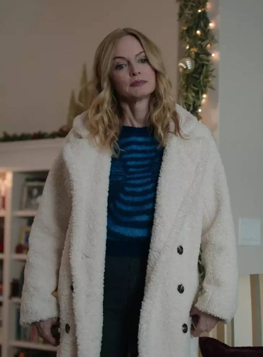 Harpoon Charlotte Sanders Inspired White Coat - Best. Christmas. Ever Style