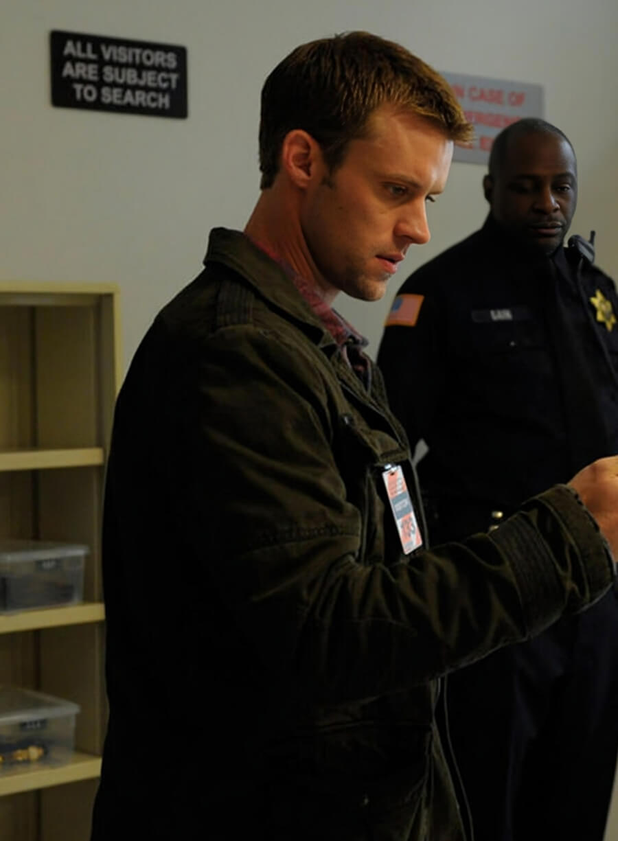 Harpoon Matthew Casey Inspired Black Cotton Fabric Cotton Jacket - Chicago Fire Style
