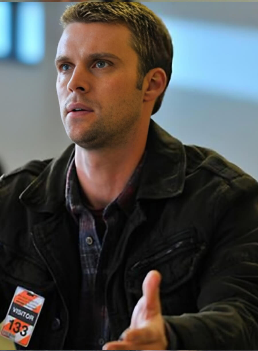 Harpoon Matthew Casey Inspired Black Cotton Fabric Cotton Jacket - Chicago Fire Style