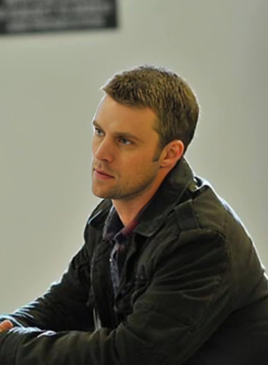 Harpoon Matthew Casey Inspired Black Cotton Fabric Cotton Jacket - Chicago Fire Style
