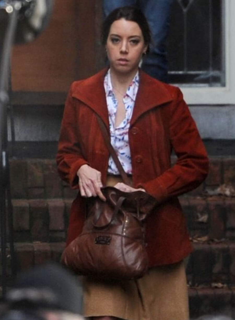 Harpoon Sarah Fidel Inspired Red Leather Jacket - Child's Play Style