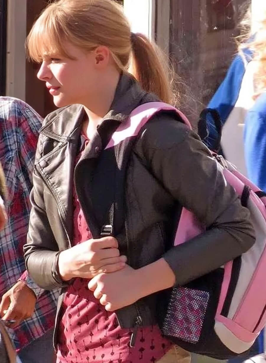 Harpoon Hit Girl Inspired Brown Leather Jacket - Kick-Ass 2 Style