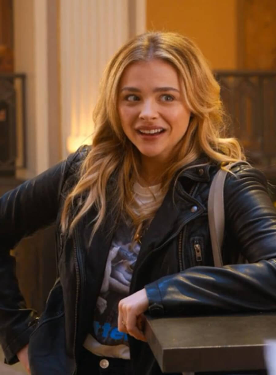 Harpoon Kayla Forester Inspired Black Real Leather Biker Jacket - Tom And Jerry Style