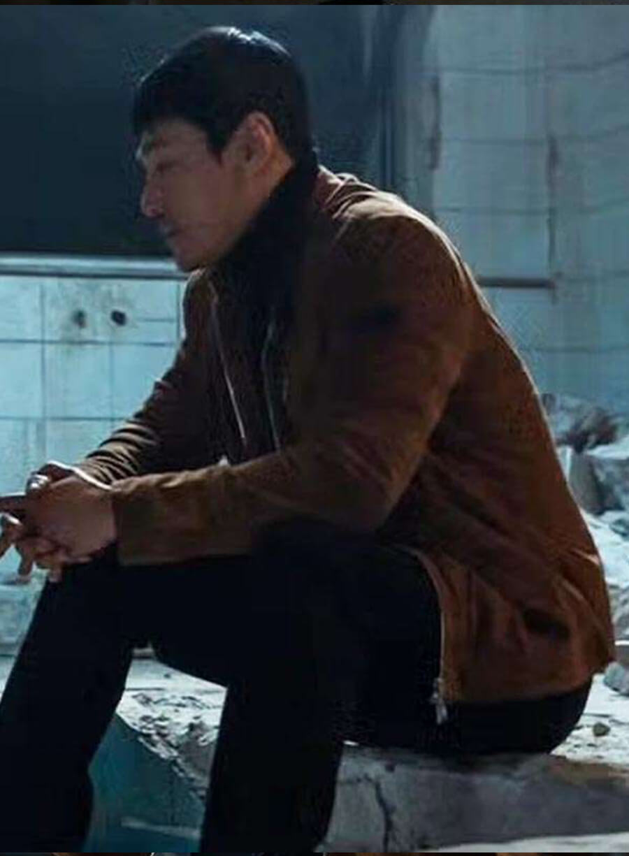 Harpoon Woo Tae-Sick Inspired Brown Leather Jacket - The Defects 2025 Style