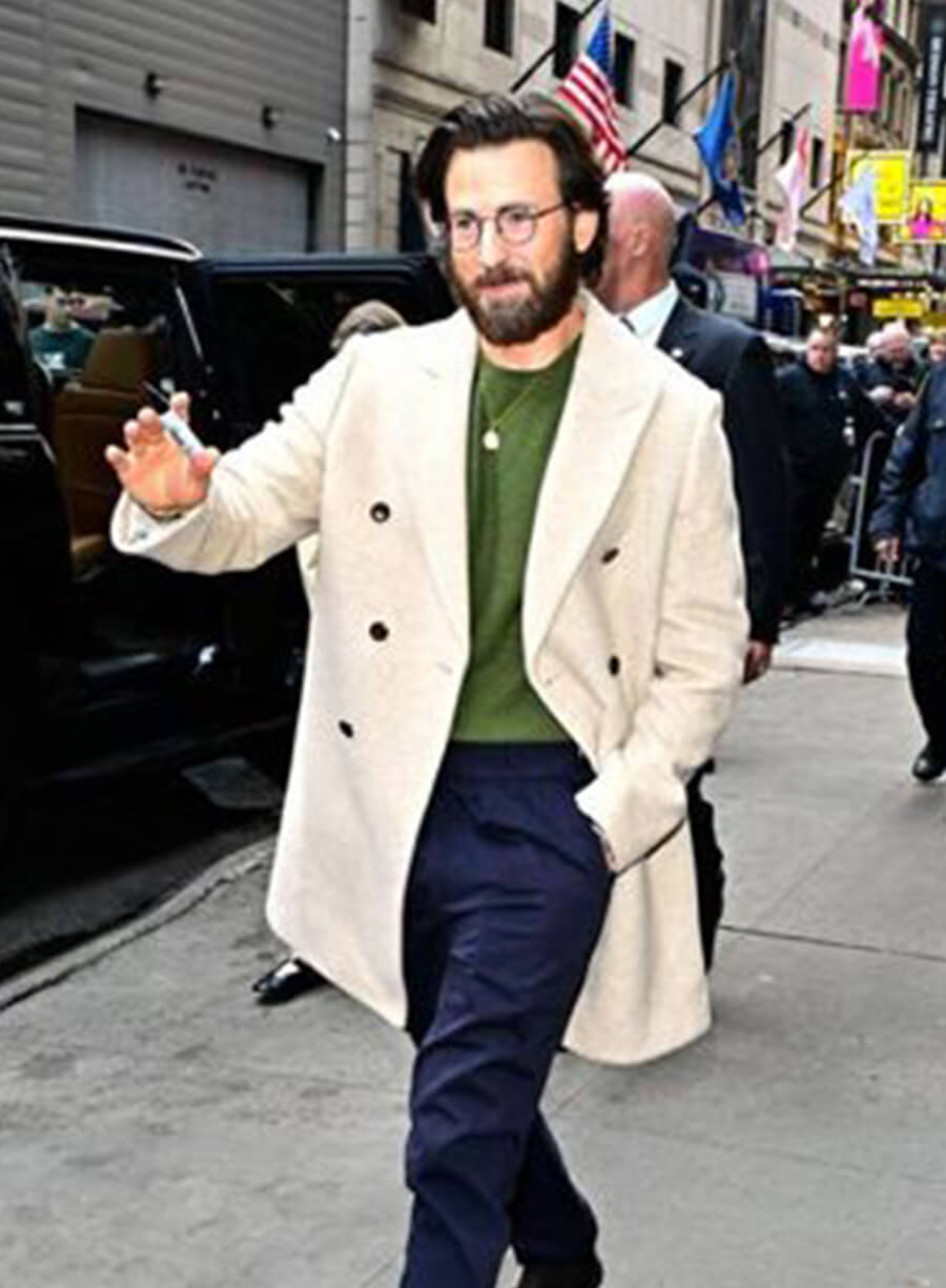 Harpoon Chris Evans Cream Inspired Cream Coat