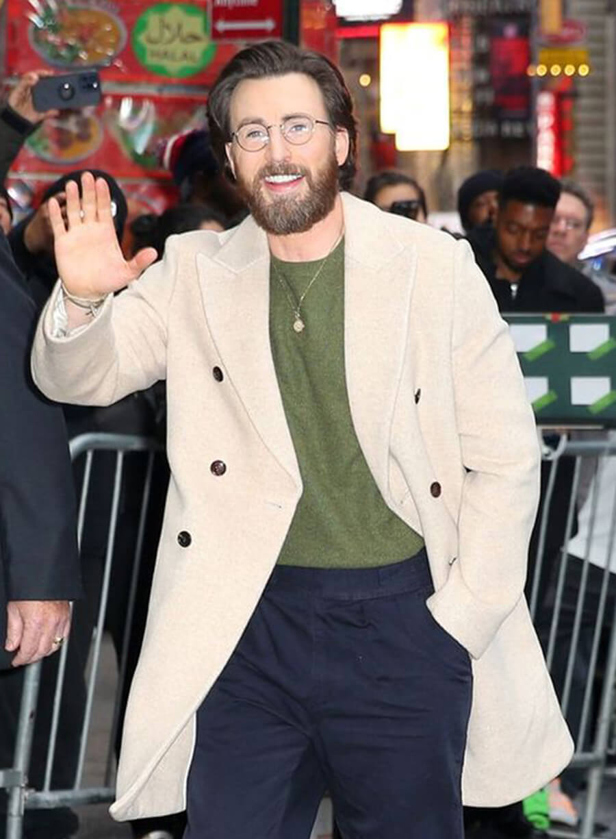 Harpoon Chris Evans Cream Inspired Cream Coat