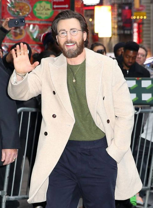 Harpoon Chris Evans Cream Inspired Cream Coat