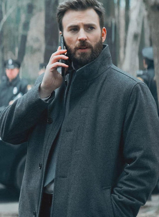 Harpoon Andy Barber Inspired Gray Coat - Defending Jacob Style