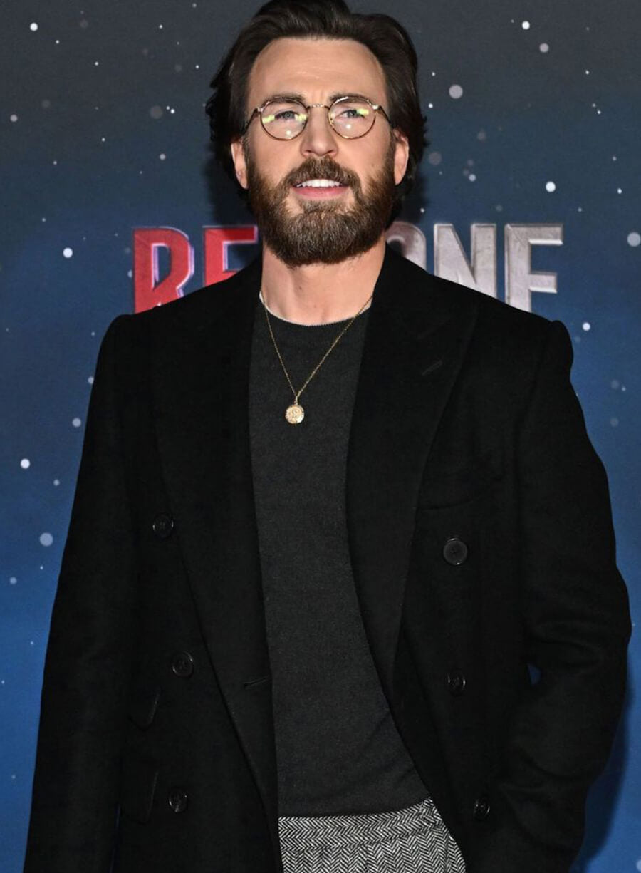 Harpoon Chris Evans One Premiere Inspired Black Coat