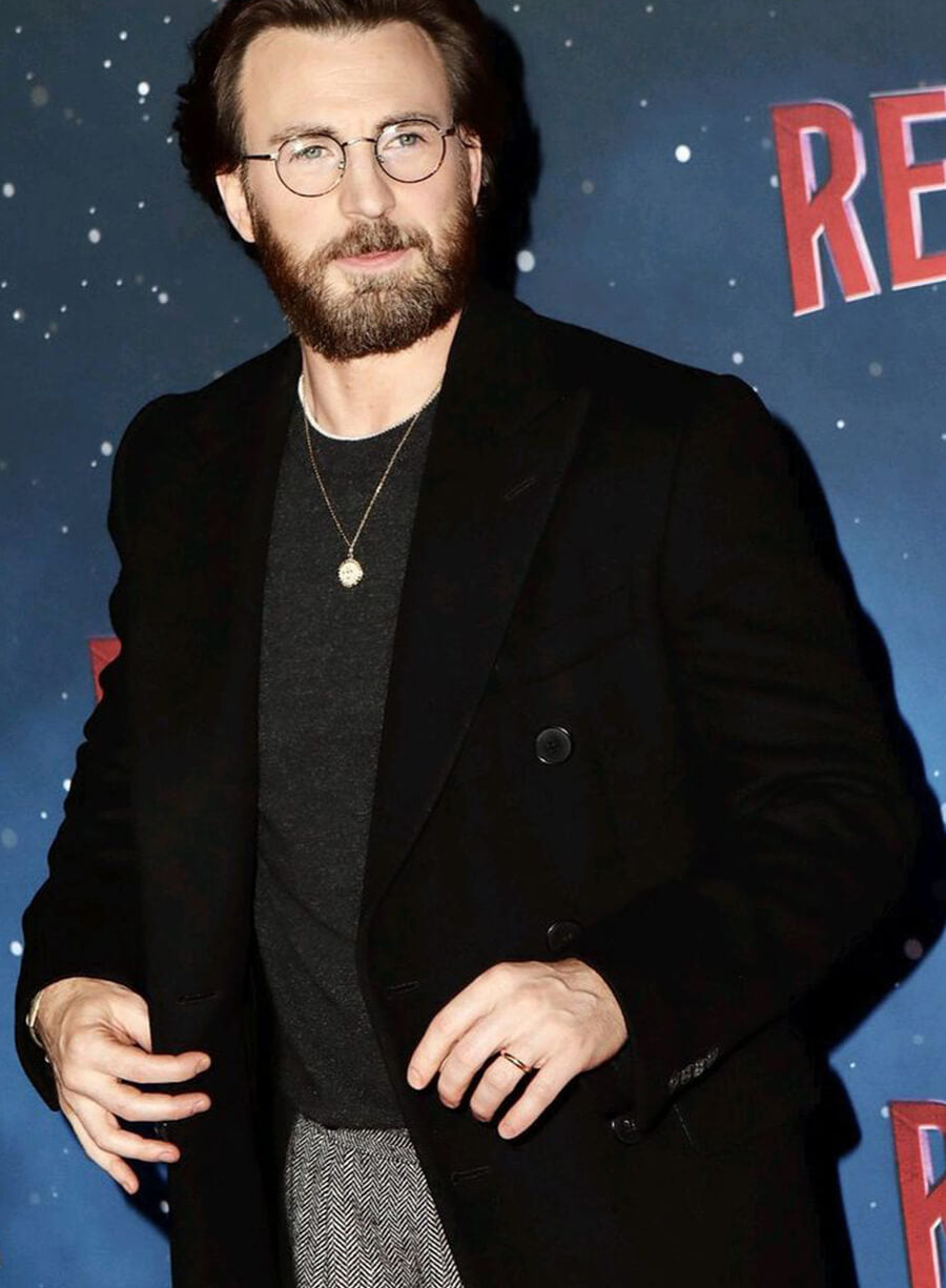 Harpoon Chris Evans One Premiere Inspired Black Coat