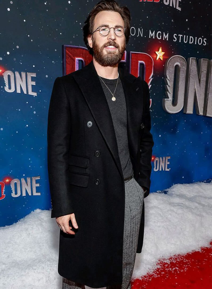 Harpoon Chris Evans One Premiere Inspired Black Coat