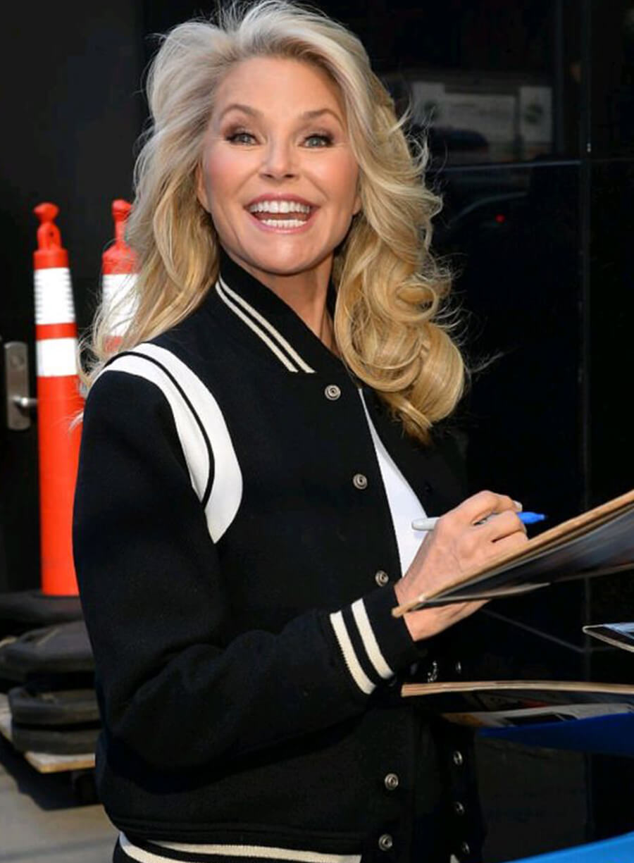 Harpoon Christie Brinkley Inspired Black Wool Jacket