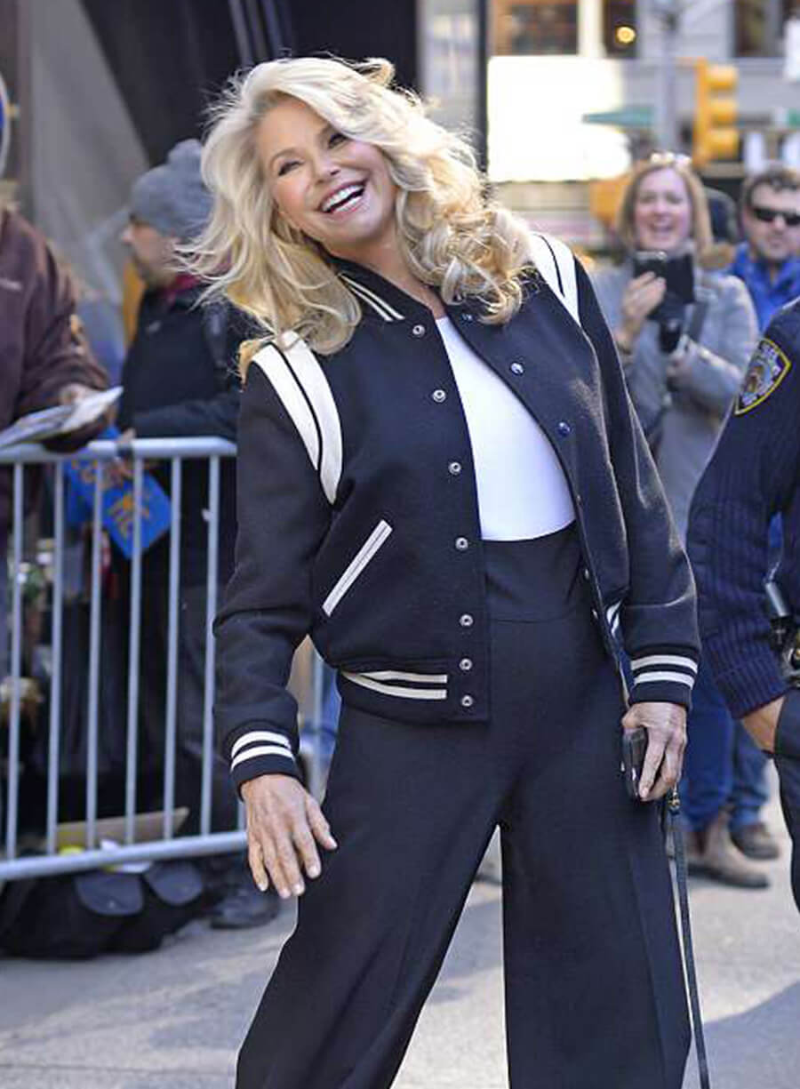 Harpoon Christie Brinkley Inspired Black Wool Jacket