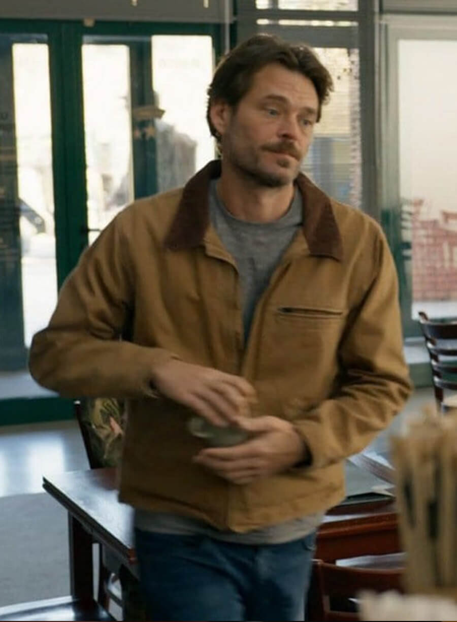 Harpoon Travis Inspired Brown Cotton Jacket - Dirty Angels Style
