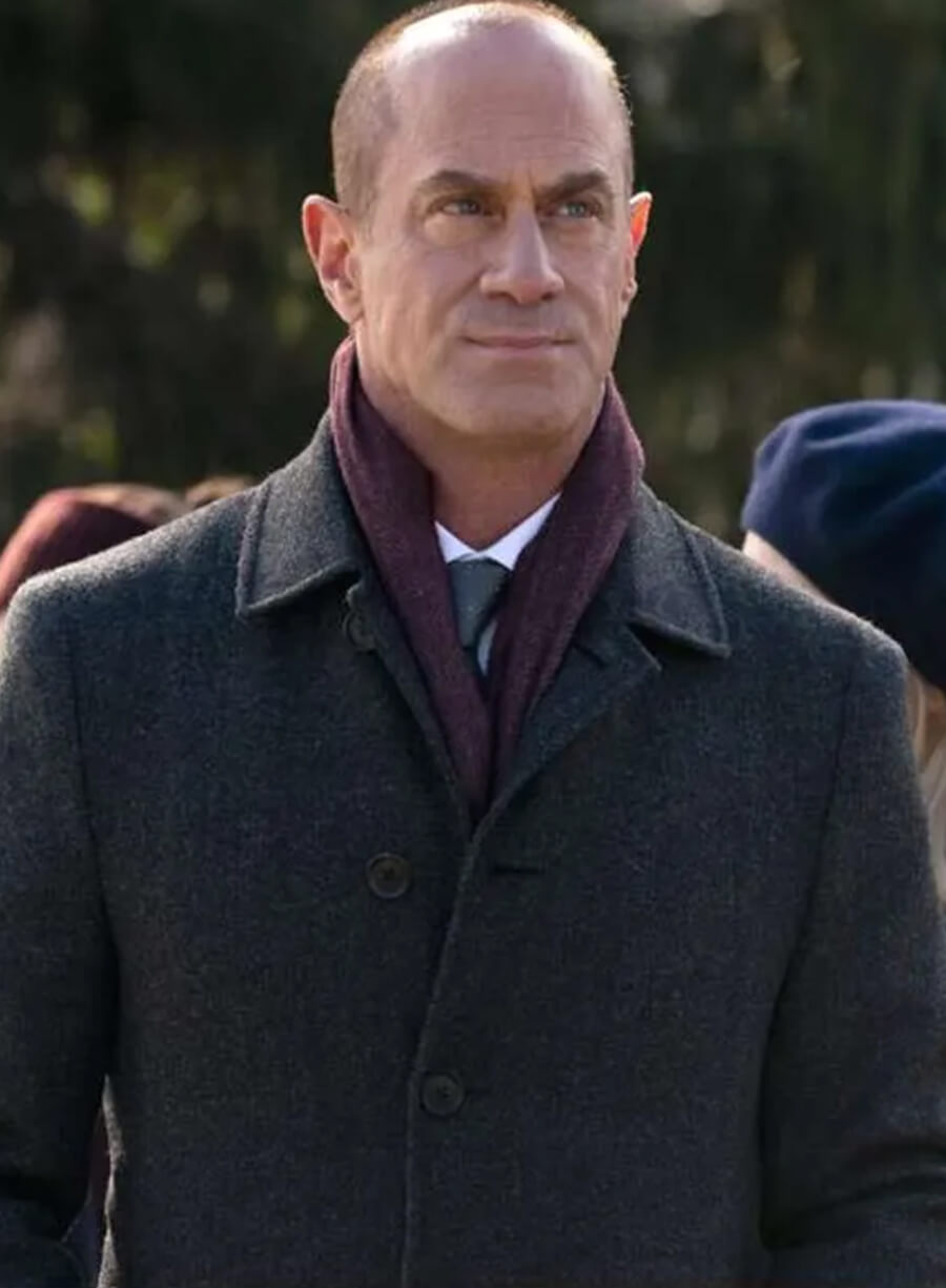 Harpoon Jet Slootmaekers Inspired Grey Coat - Law & Order Organized Crime Style