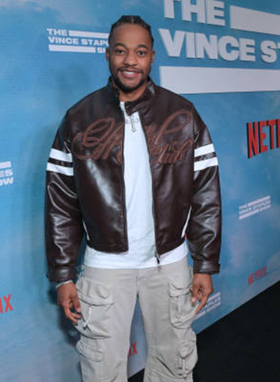 Harpoon Christopher Meyer Inspired Brown Bomber Jacket