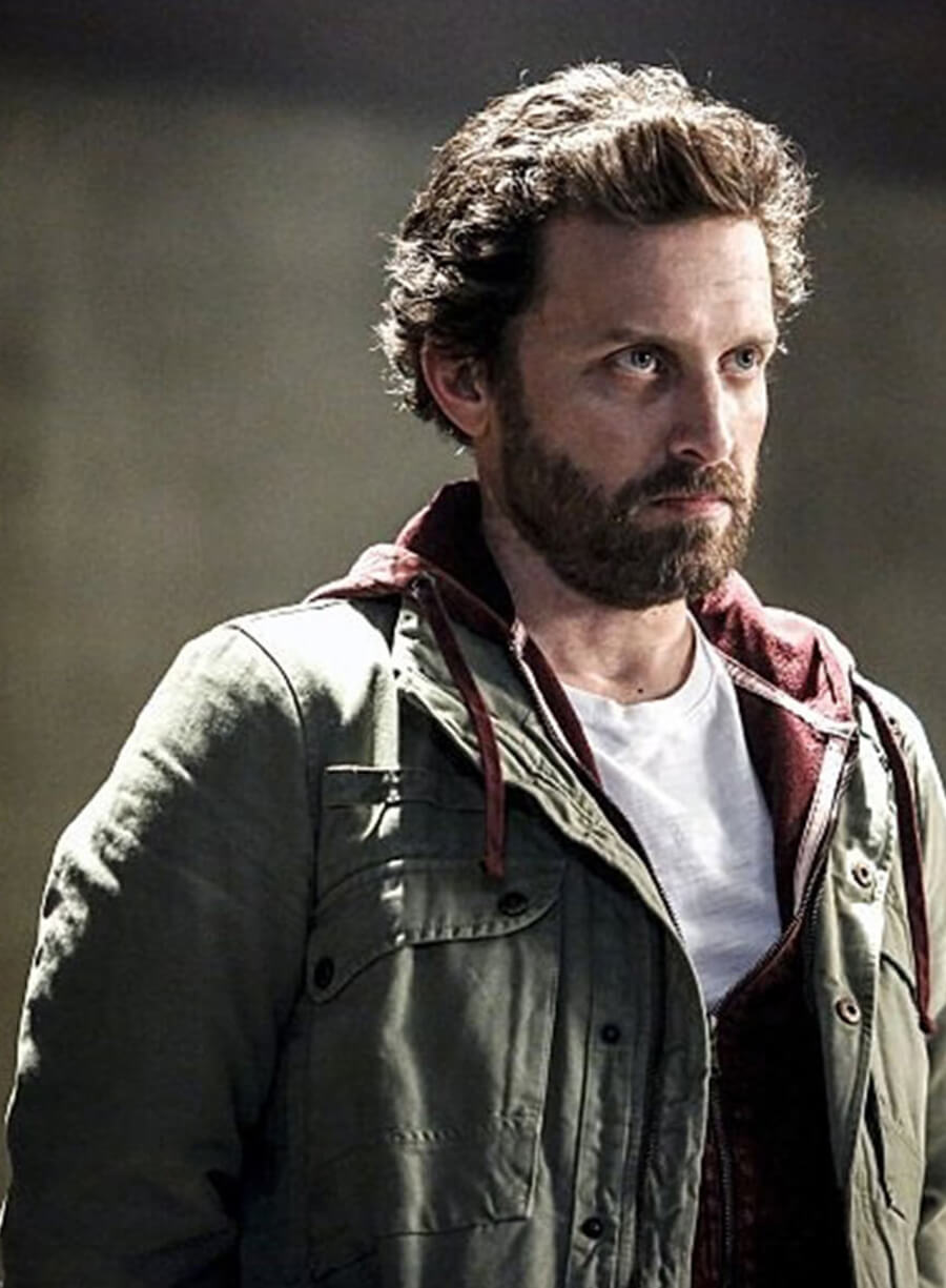 Harpoon Chuck Shurley Inspired Green Cotton Fabric Cotton Jacket - Supernatural Tv Series Style