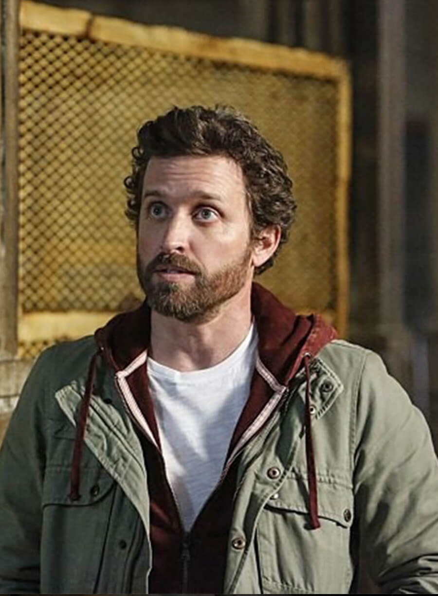 Harpoon Chuck Shurley Inspired Green Cotton Fabric Cotton Jacket - Supernatural Tv Series Style
