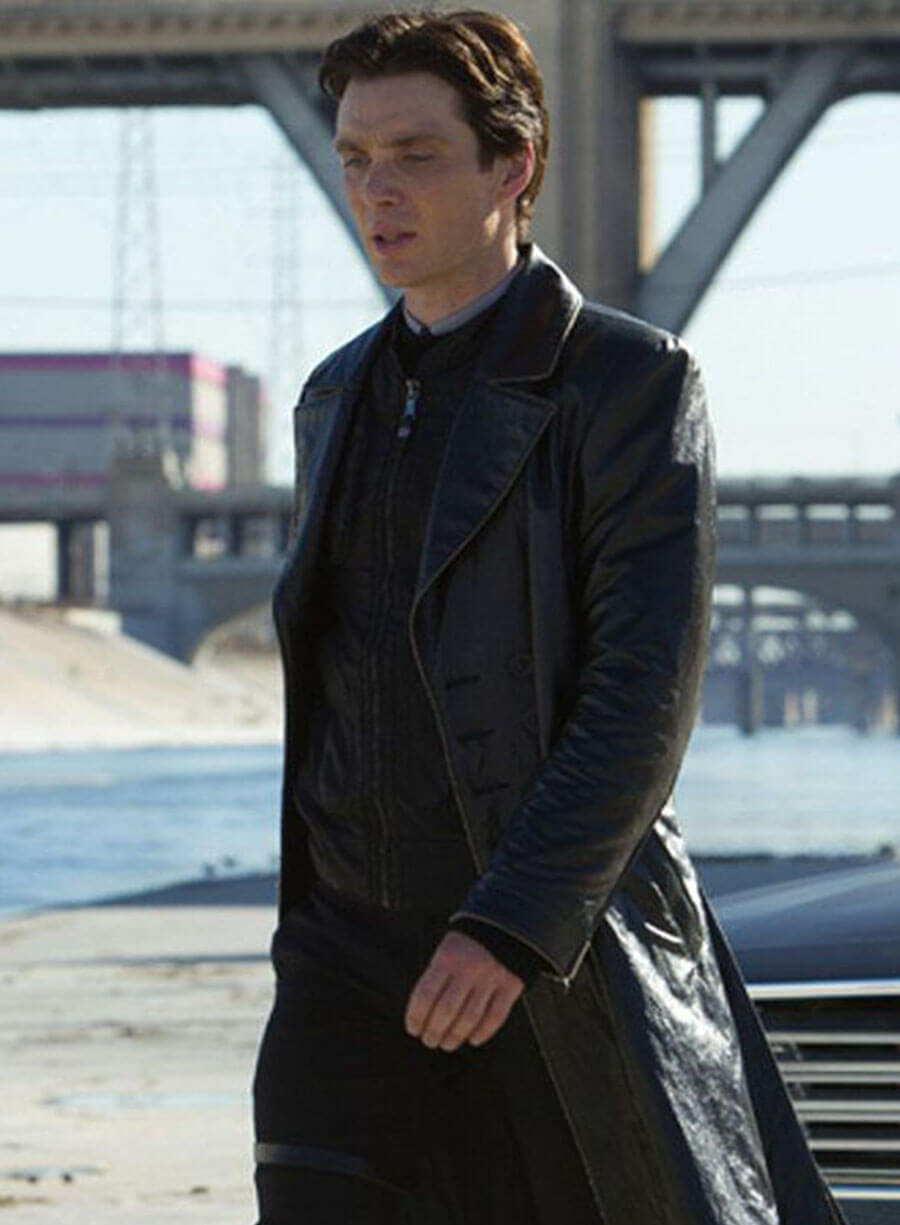 Harpoon Raymond Leon Inspired Black Coat - In Time Style