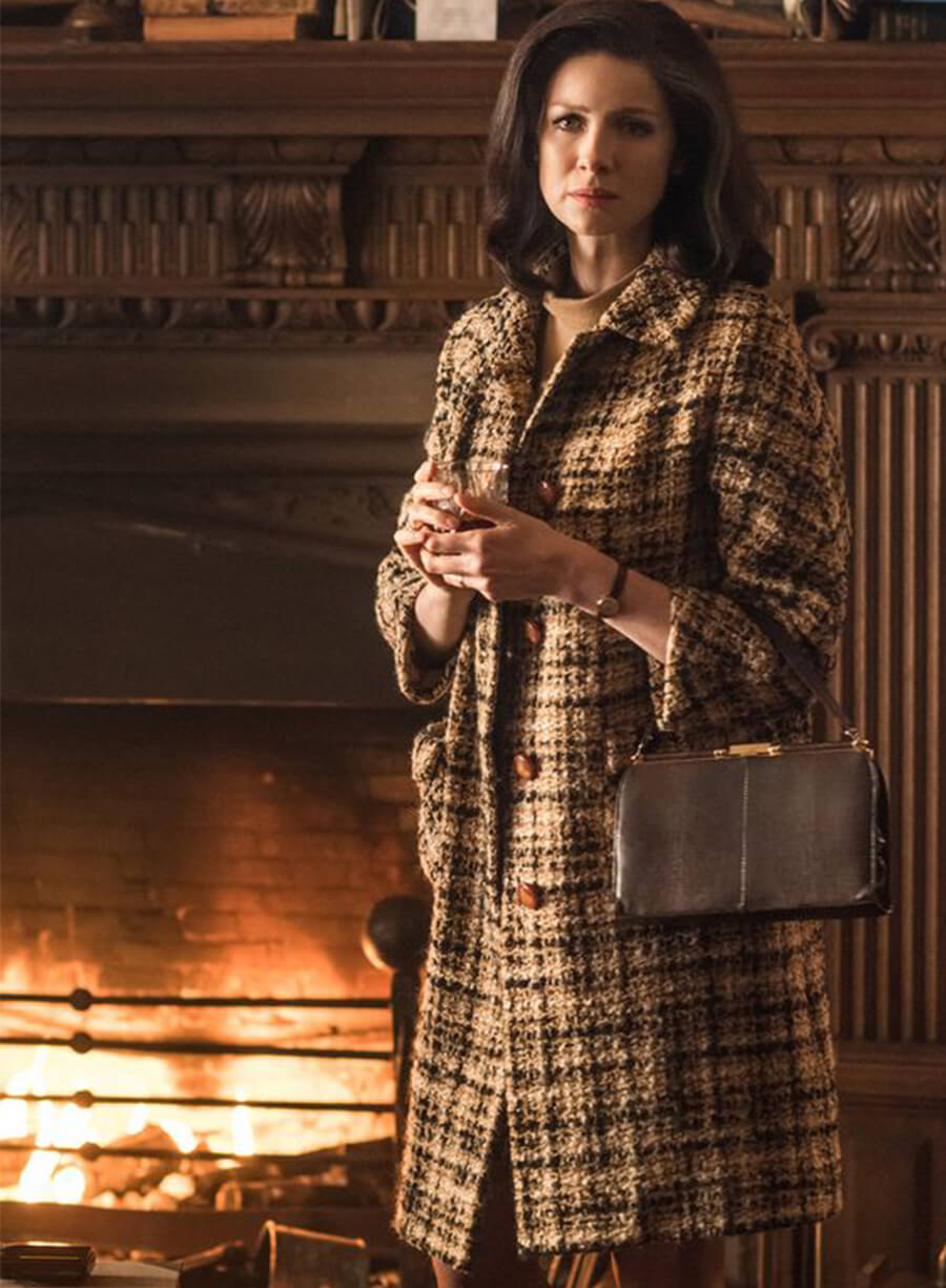 Harpoon Claire Fraser Inspired Brown Coat - Outlander Style