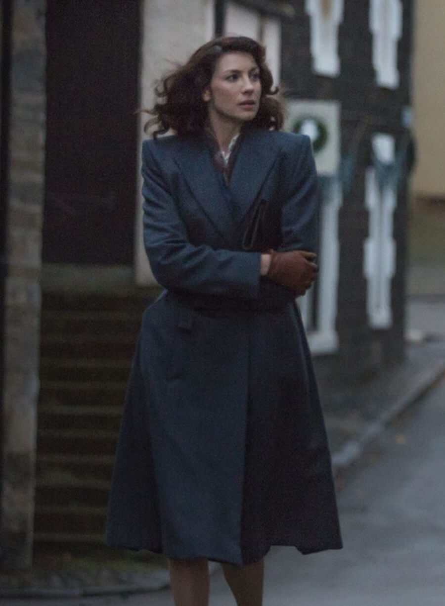 Harpoon Claire Fraser Inspired Grey Coat - Outlander Style