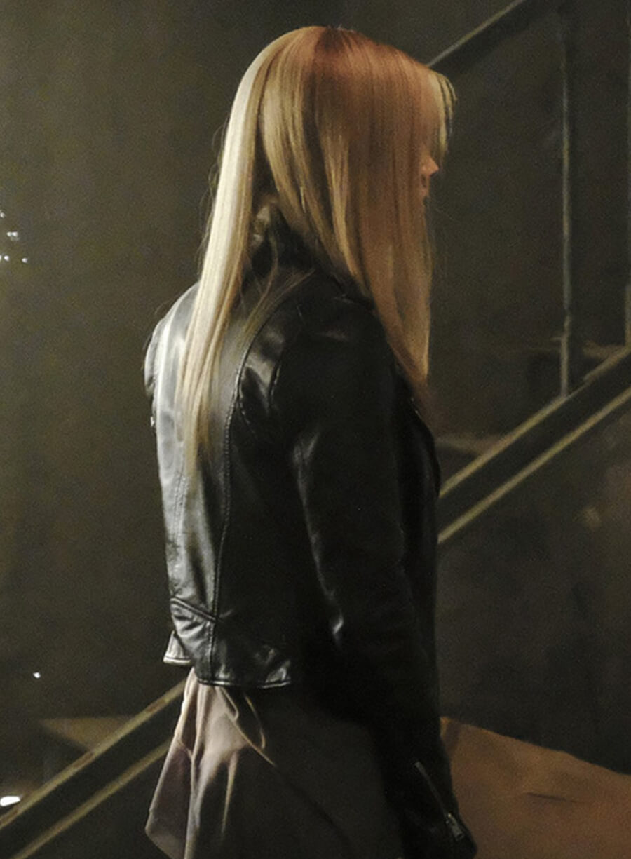 Harpoon Rebekah Mikaelson Inspired Black Leather Jacket - The Originals S04 Style