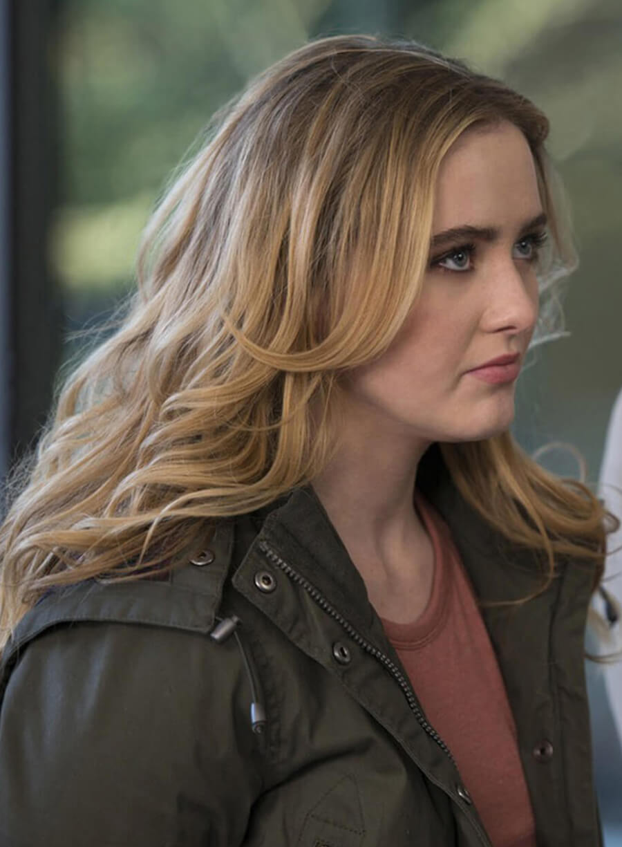 Harpoon Claire Novak Inspired Green Cotton Fabric Hooded Jacket - Supernatural Tv Series Style