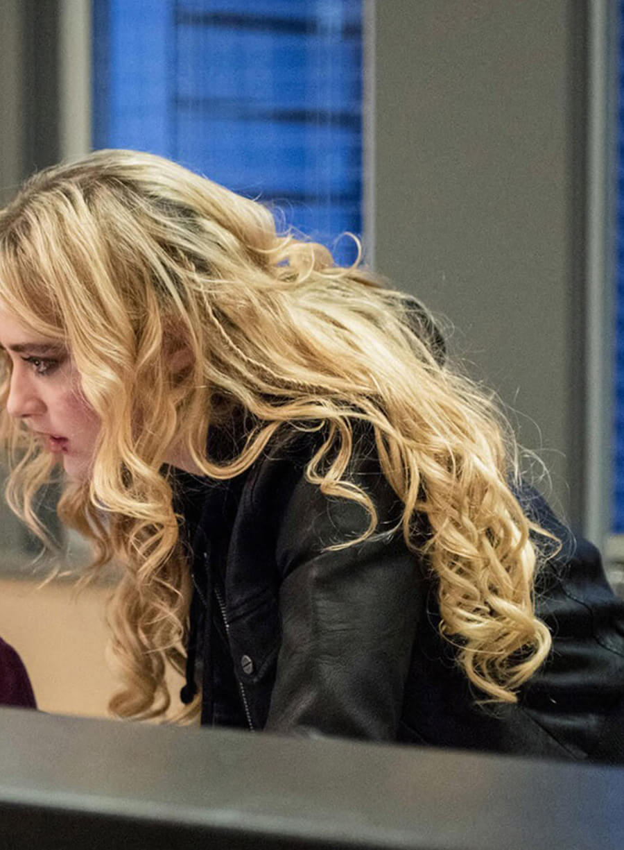 Harpoon Claire Novak Inspired Black Real Leather Leather Jacket - Supernatural Tv Series Style