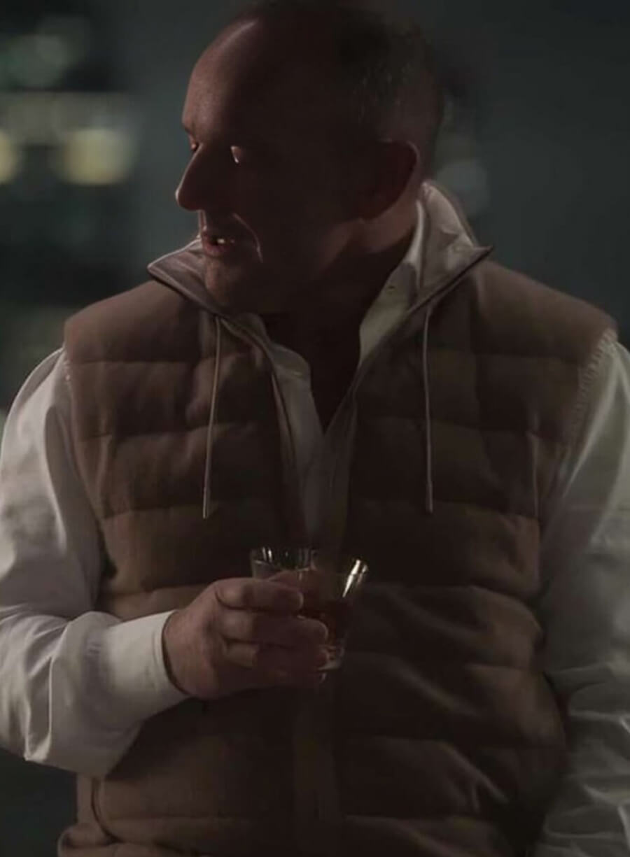 Harpoon Robert Lyndon Inspired Brown Leather Jacket - Zero Day 2025 Style