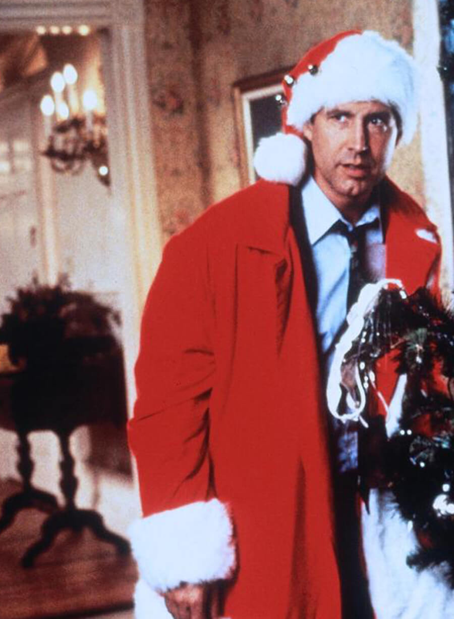 Harpoon Clark Griswold Inspired Red Wool Coat - National Lampoon's Christmas Vacation Style