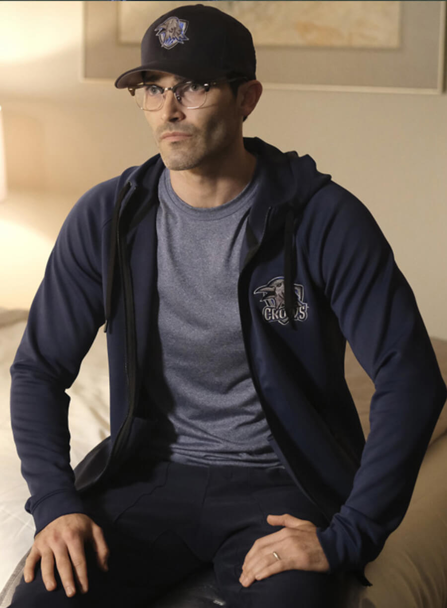 Harpoon Clark Kent Inspired Blue Hooded Jacket - Superman & Lois Style