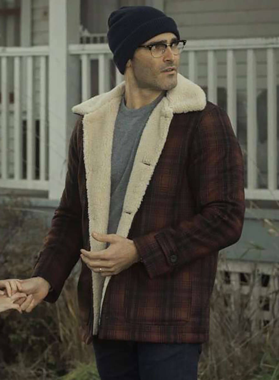Harpoon Clark Kent Inspired Multi-Color Leather Jacket - Superman & Lois Style