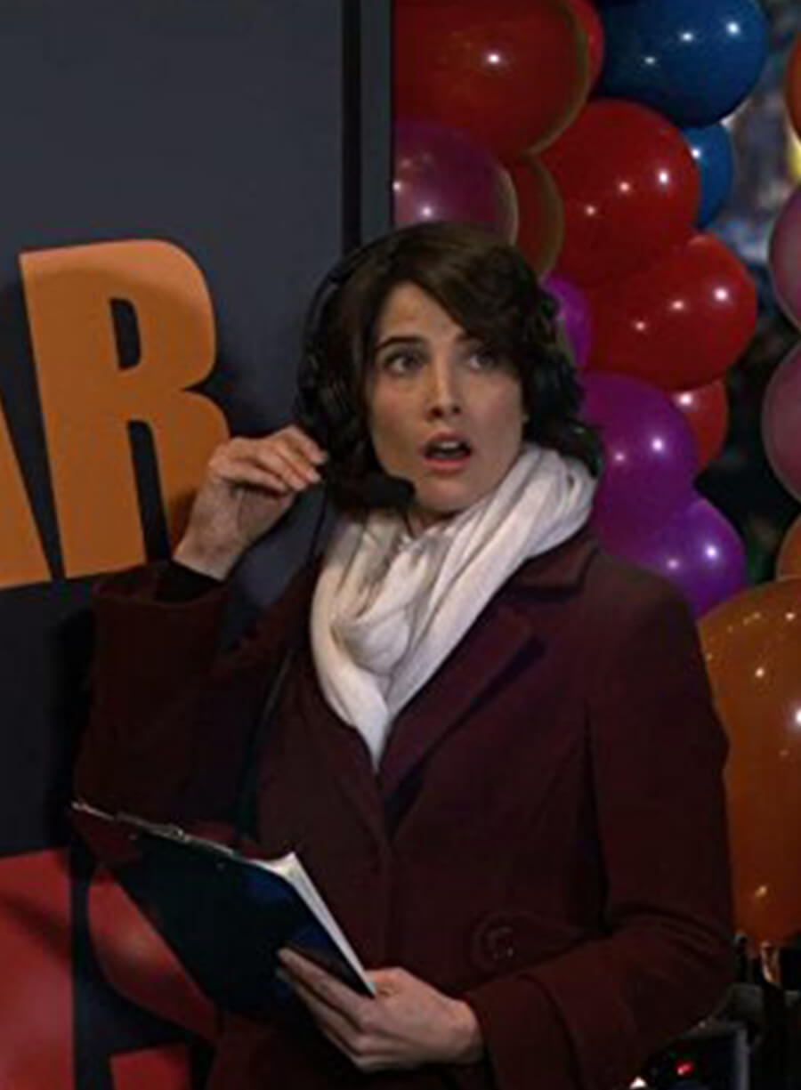 Harpoon Robin Scherbatsky Inspired Maroon Coat - How I met Your Mother S07 Style