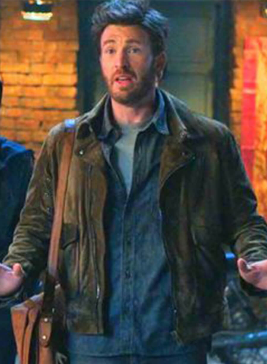 Harpoon Cole Turner Inspired Brown Leather Jacket - Ghosted Style