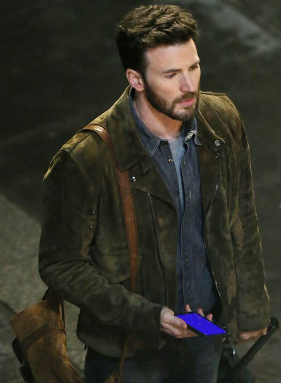 Harpoon Cole Turner Inspired Brown Leather Jacket - Ghosted Style