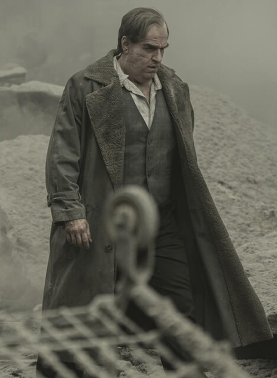 Harpoon Penguin Inspired Grey Coat - The Penguin Style