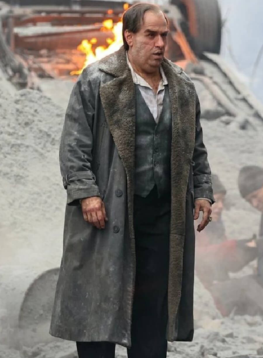 Harpoon Penguin Inspired Grey Coat - The Penguin Style