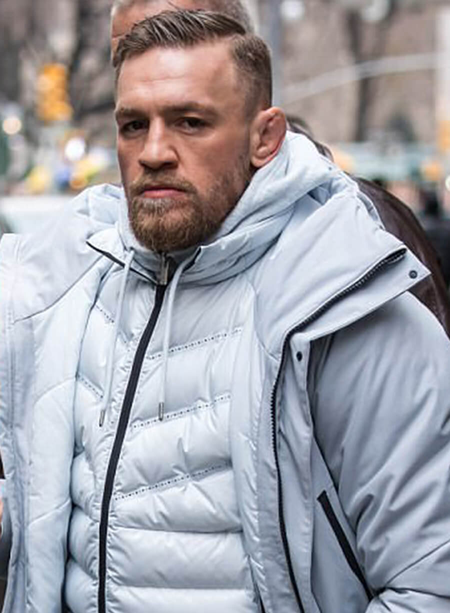 Harpoon Conor McGregor Parka Inspired Blue Hooded Jacket
