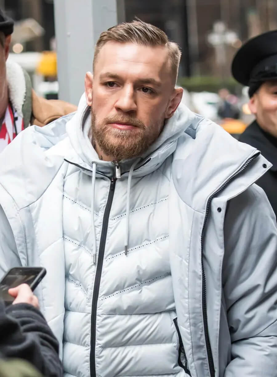 Harpoon Conor McGregor Parka Inspired Blue Hooded Jacket