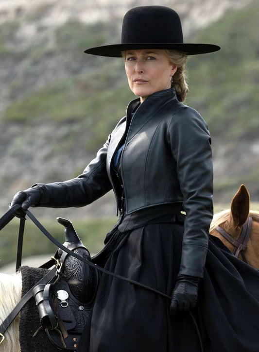 Harpoon Constance Van Ness Inspired Black Leather Jacket - The Abandons 2025 Style