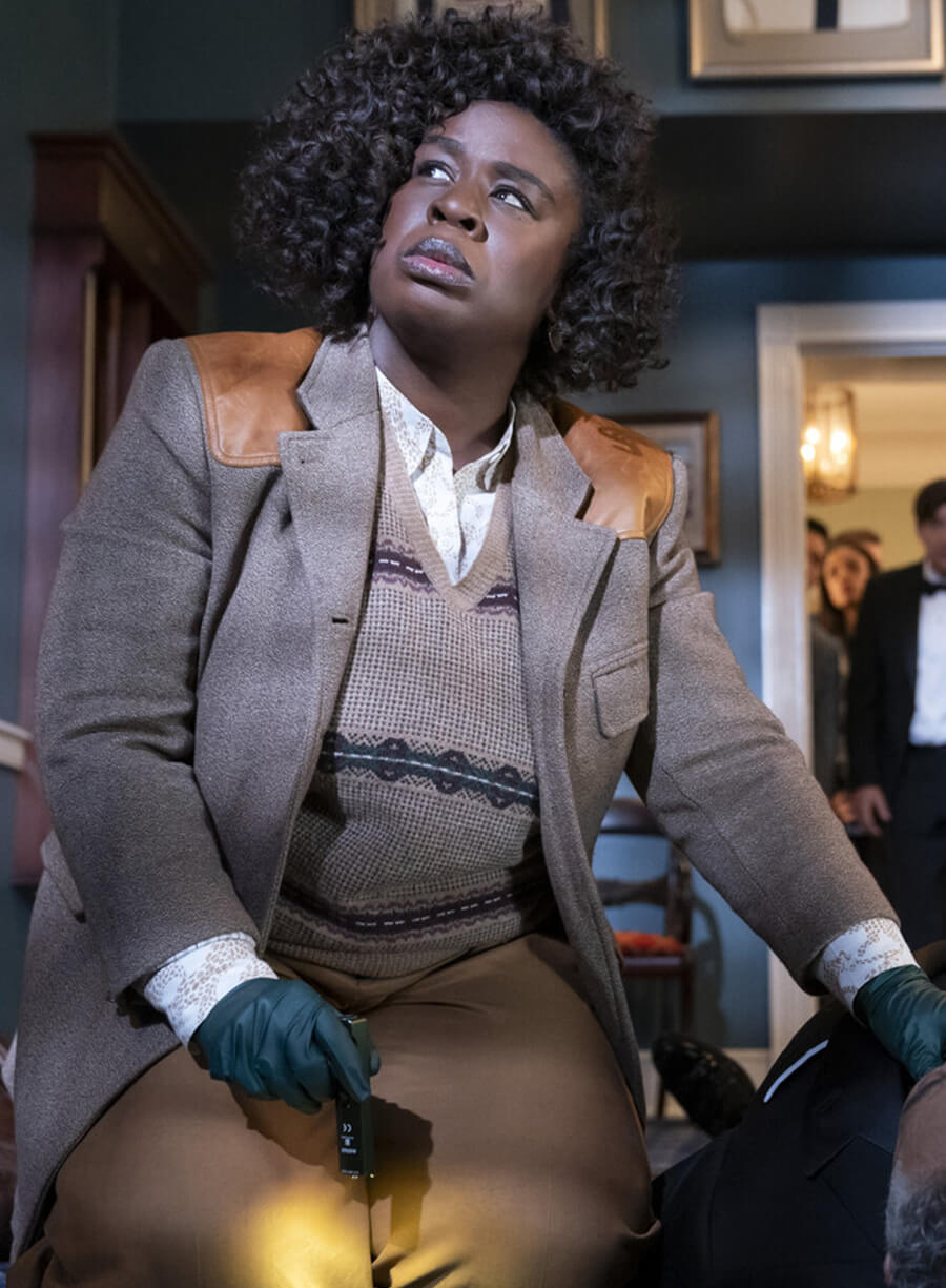Harpoon Uzo Aduba Cordelia Cupp Inspired Brown Coat - The Residence Style