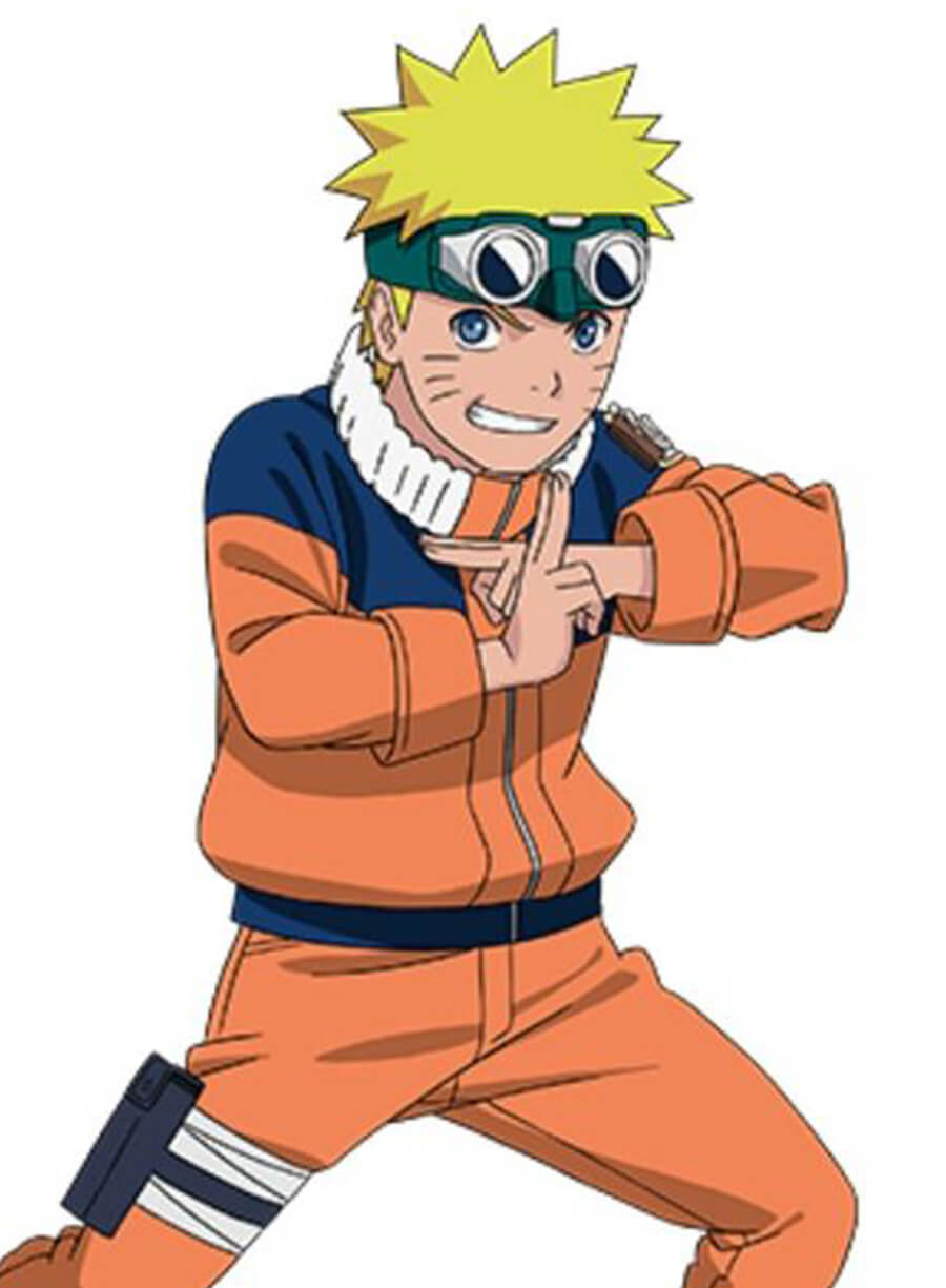 Harpoon Naruto Uzumaki Inspired Orange Cotton Fabric Cotton Jacket