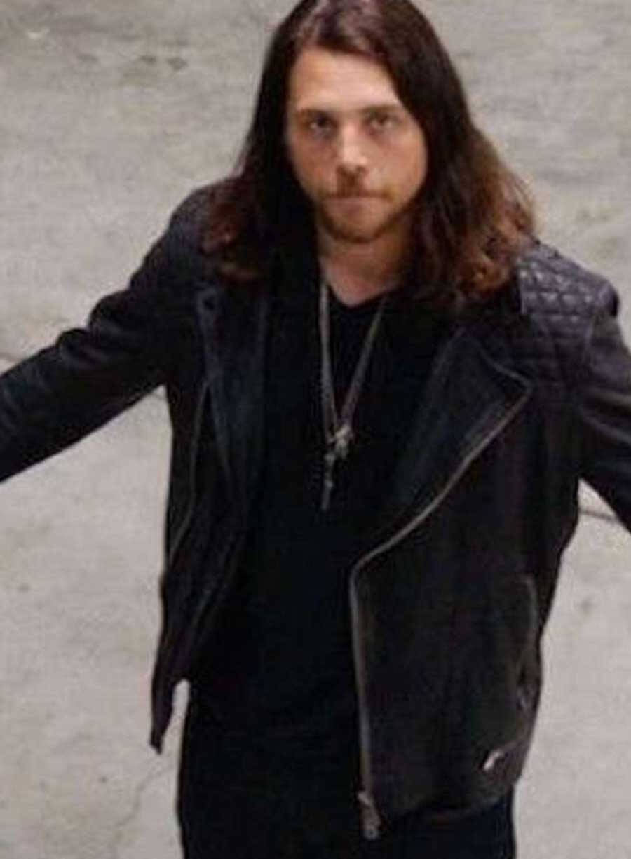 Harpoon Craig Cody Inspired Black Real Leather Leather Jacket - Animal Kingdom Style