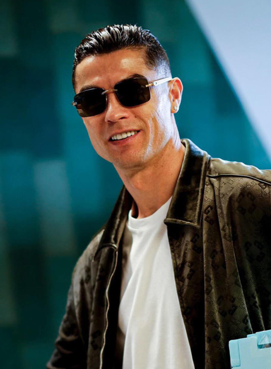 Harpoon Cristiano Ronaldo Nations League Inspired Brown Leather Jacket