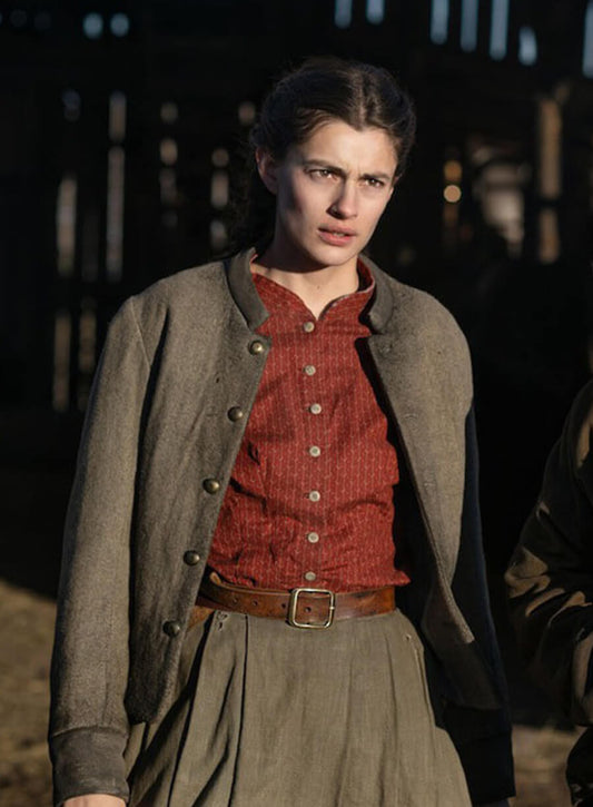 Harpoon Diana Silvers Inspired Grey Wool Jacket - The Abandons 2025 Style