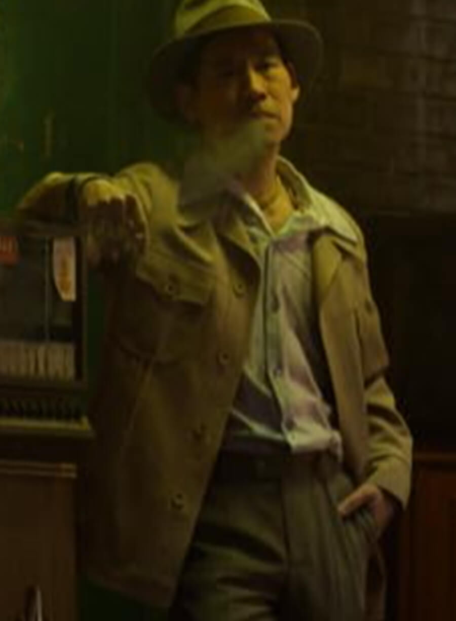Harpoon Orphan Master Inspired Grey Wool Jacket - The Continental From the World of John Wick Style