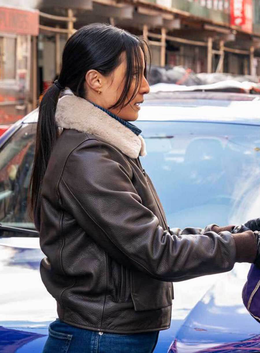 Harpoon Dani Rhodes Inspired Brown Real Leather Leather Jacket - FBI S07 Tv Series Style